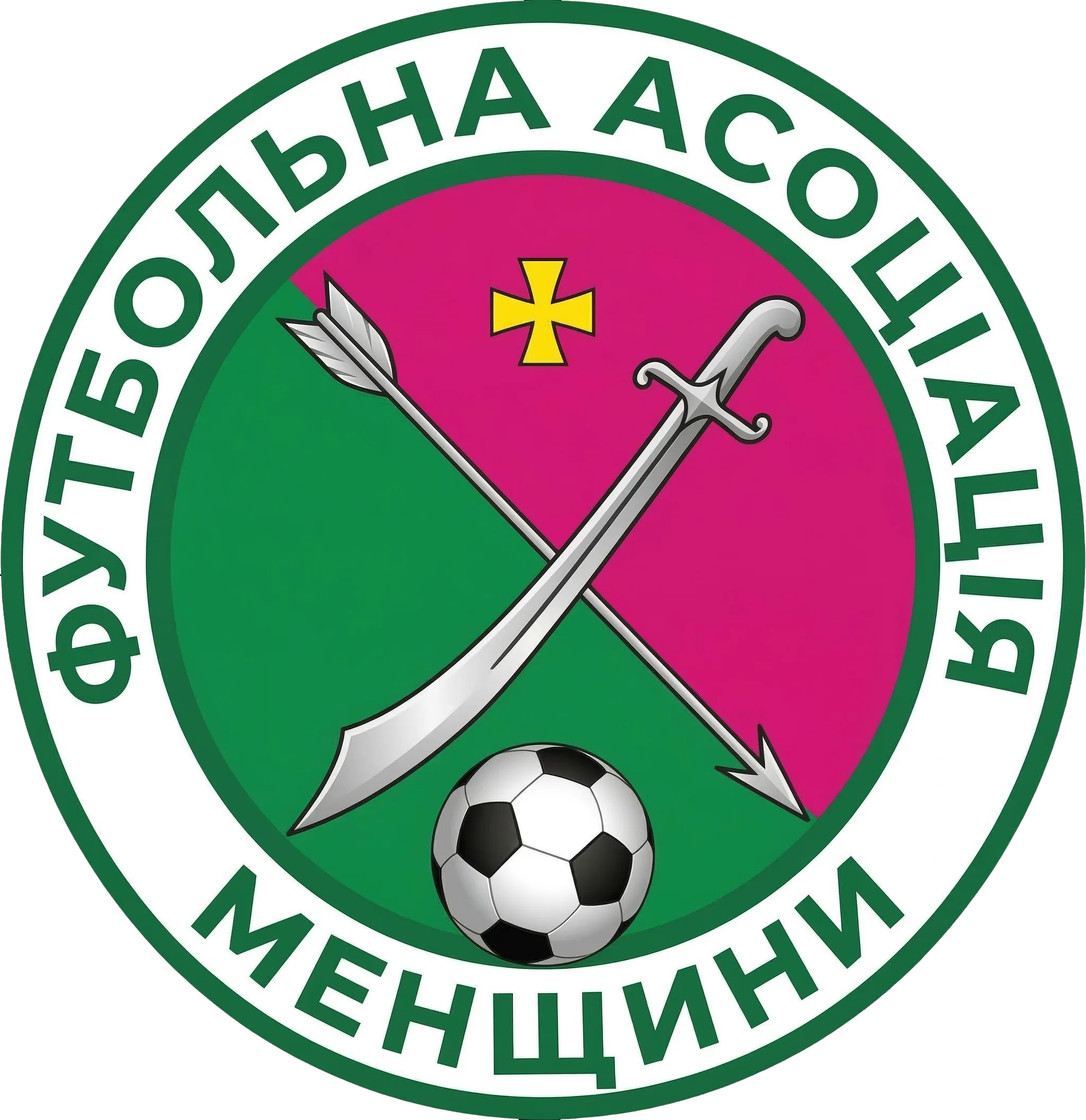Футбольна асоціація Менщини Logo