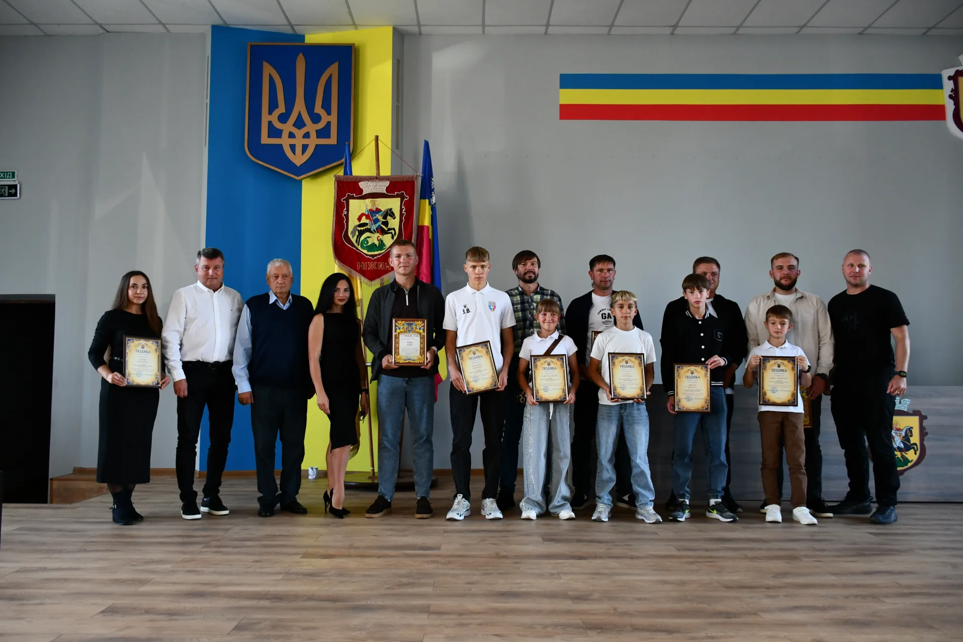 У Ніжині відзначили найкращих представників спортивної спільноти міста з нагоди Дня фізичної культури і спорту України.
